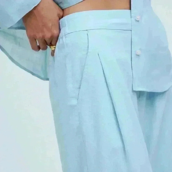 Madewell Petite Pull-On Straight Crop Pants - Picture 5 of 8